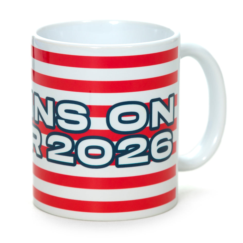 ROBINS ON TOUR FLAG MUG