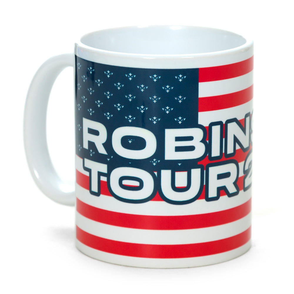ROBINS ON TOUR FLAG MUG
