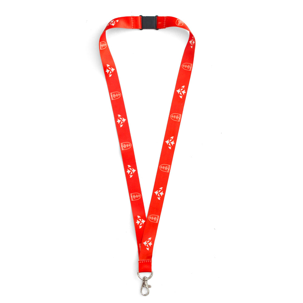 crest icon lanyard