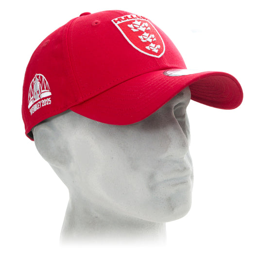 WEMBLEY NEW ERA 9FORTY CREST RED CAP