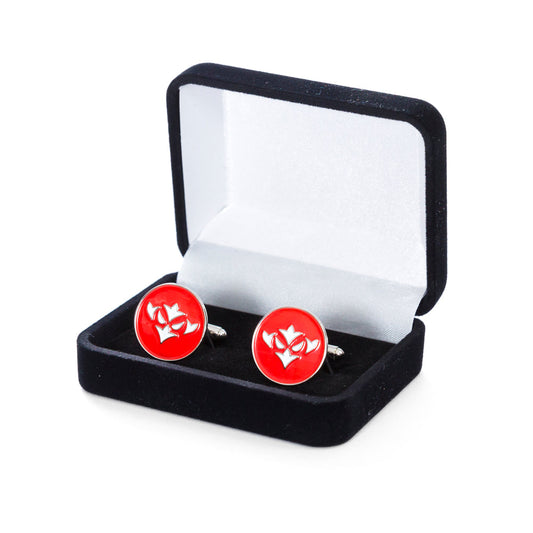 RED ICON CUFFLINKS