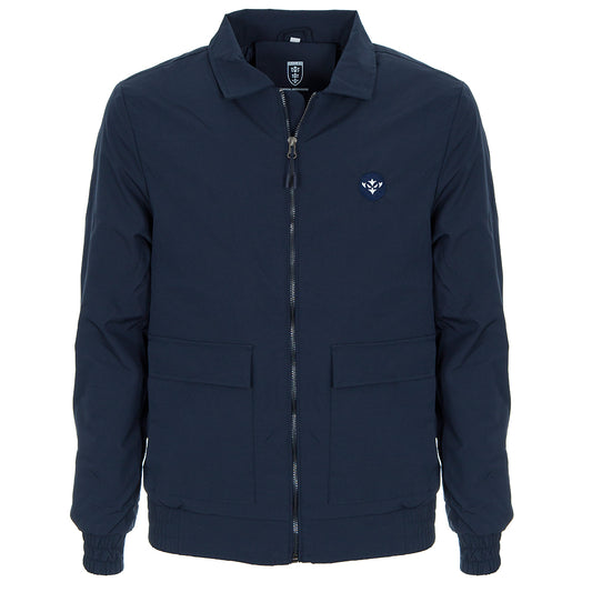 NAVY ICON HARRINGTON JACKET