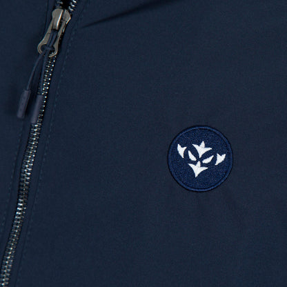 NAVY ICON HARRINGTON JACKET