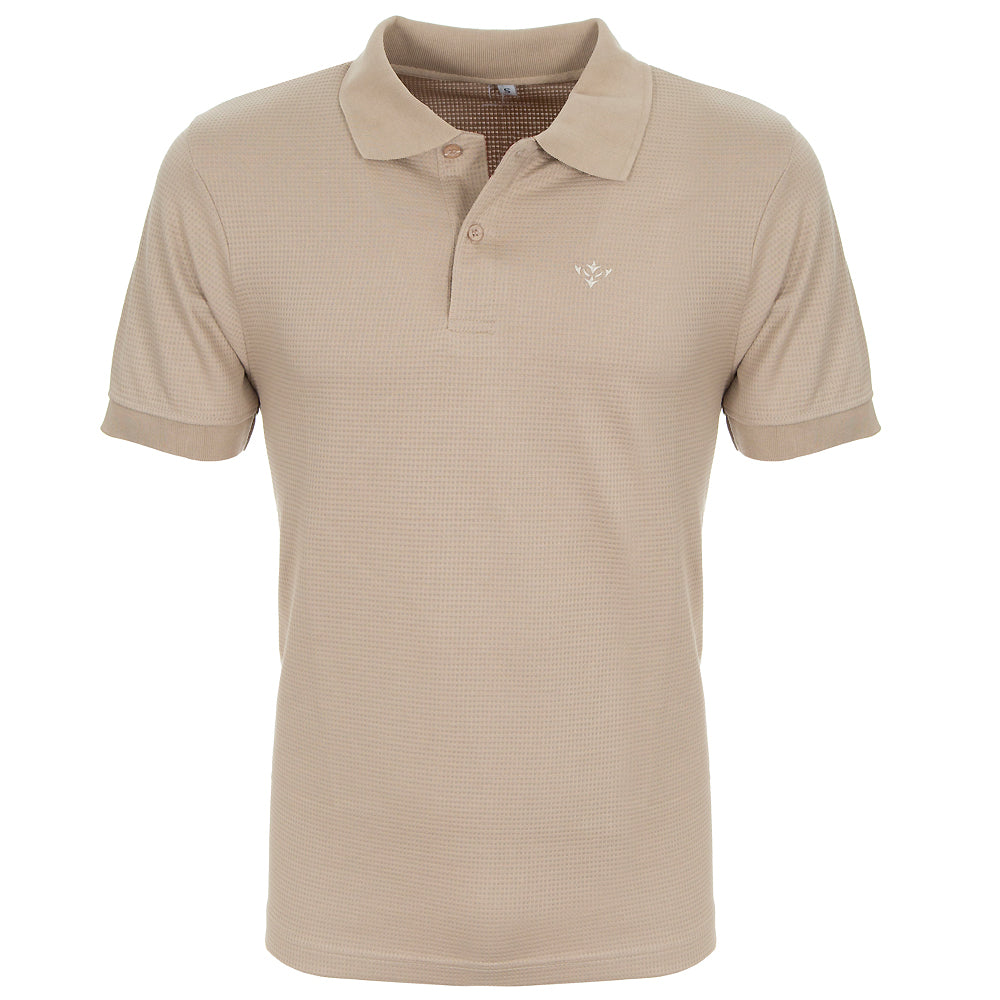STONE ICON WAFFLE POLO