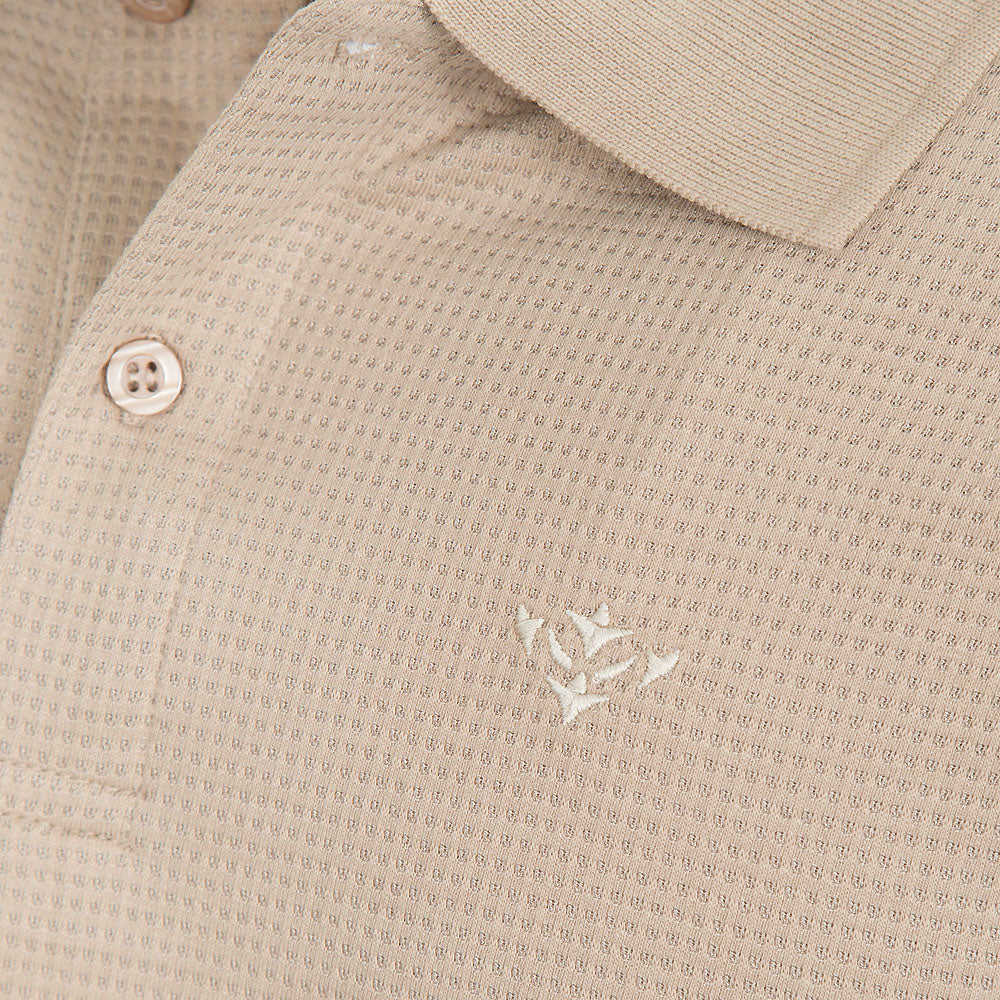 STONE ICON WAFFLE POLO