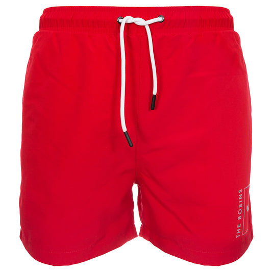 RED SWIM SHORTS