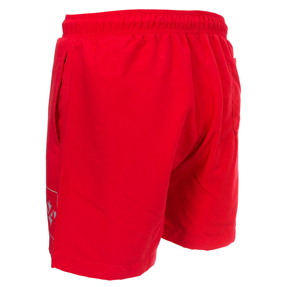 RED SWIM SHORTS