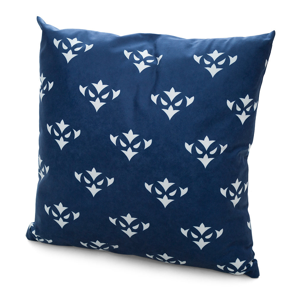 NAVY CREST/ICON CUSHION