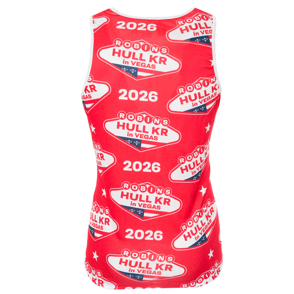 VEGAS JUNIOR HAWAIIAN RED VEST