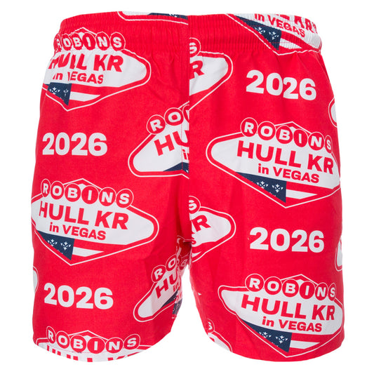 VEGAS RED SWIM SHORT