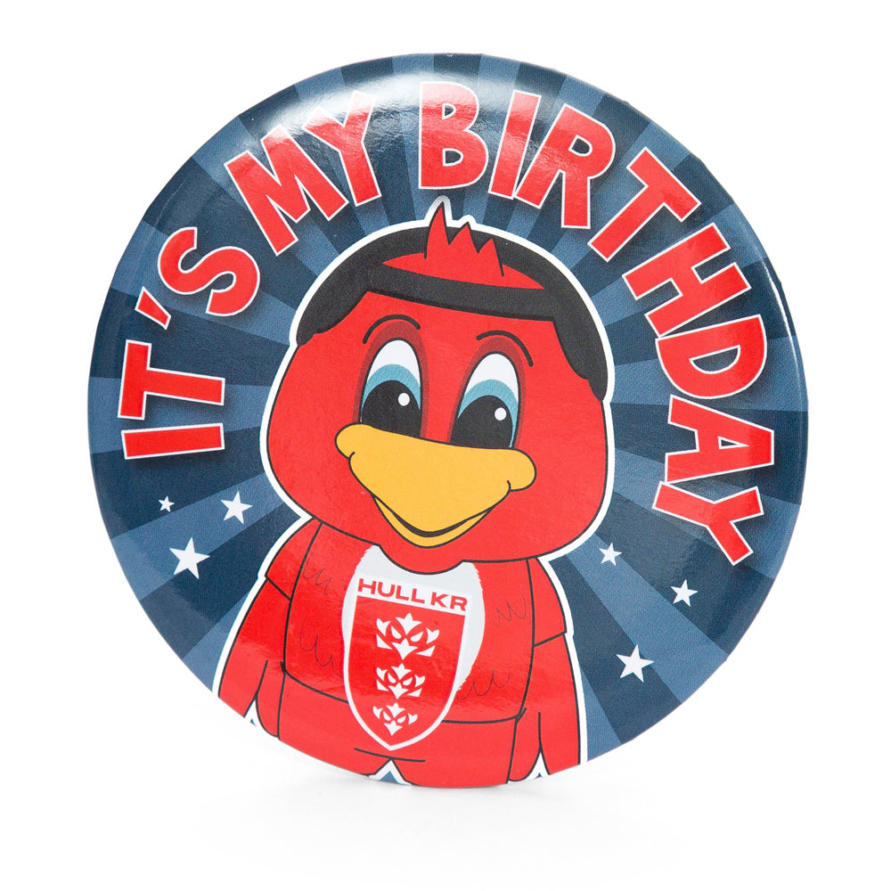 IT'S MY BIRTHDAY RUFUS BADGE