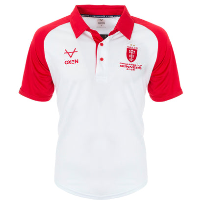 WHITE WINNERS POLO