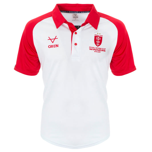 WHITE WINNERS POLO