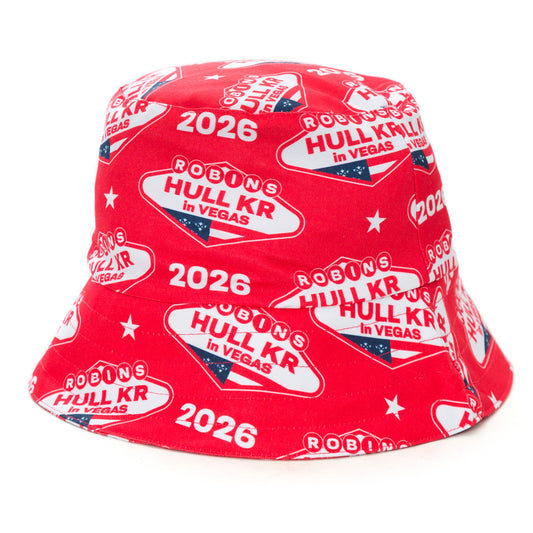 VEGAS RED BUCKET HAT
