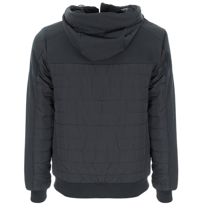 CHARCOAL CREST DOUBLE ZIP JACKET