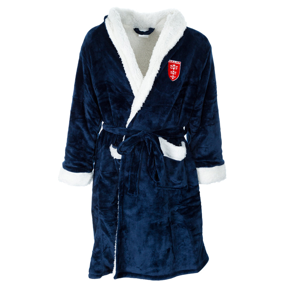 ADULT SHERPA NAVY ROBE