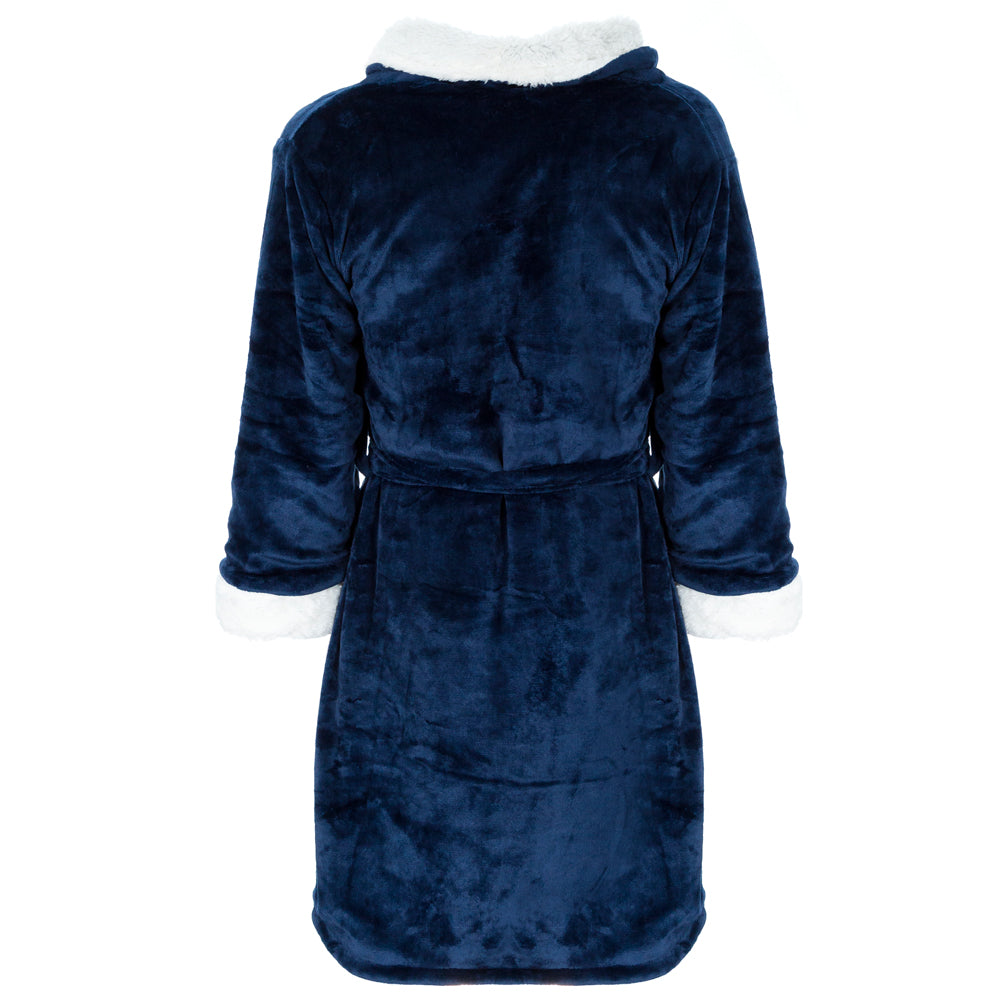 ADULT SHERPA NAVY ROBE