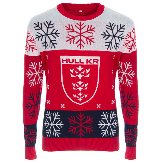 RED CREST CHRISTMAS JUMPER