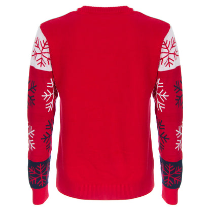 RED CREST CHRISTMAS JUMPER