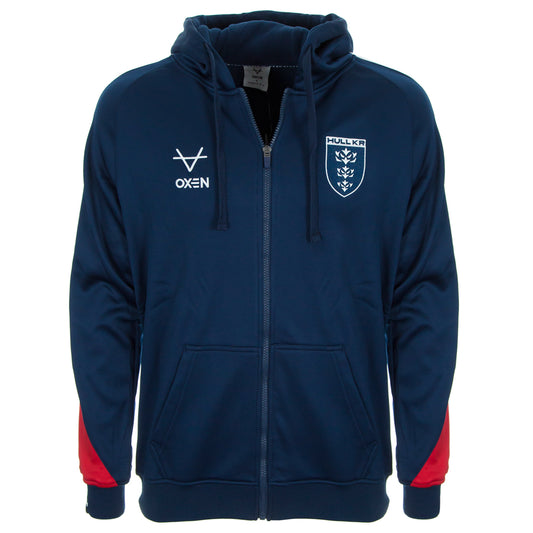 NAVY LEISURE JUNIOR FZ HOODY