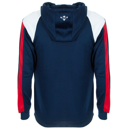 NAVY LEISURE LADIES FZ HOODY