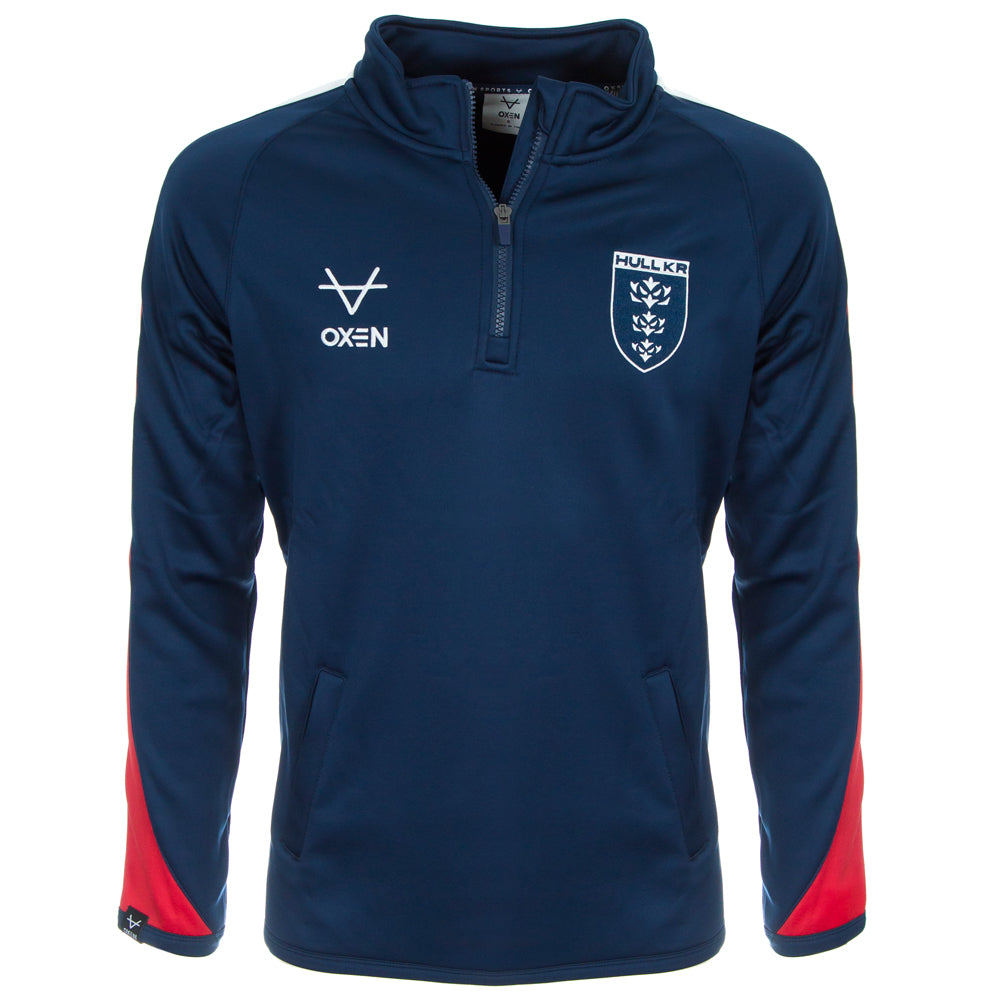 NAVY LEISURE JUNIOR 1/4 ZIP JACKET