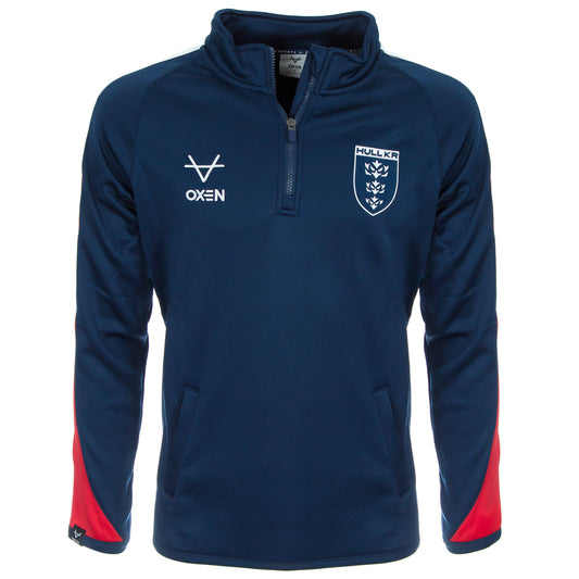 NAVY LEISURE JUNIOR 1/4 ZIP JACKET