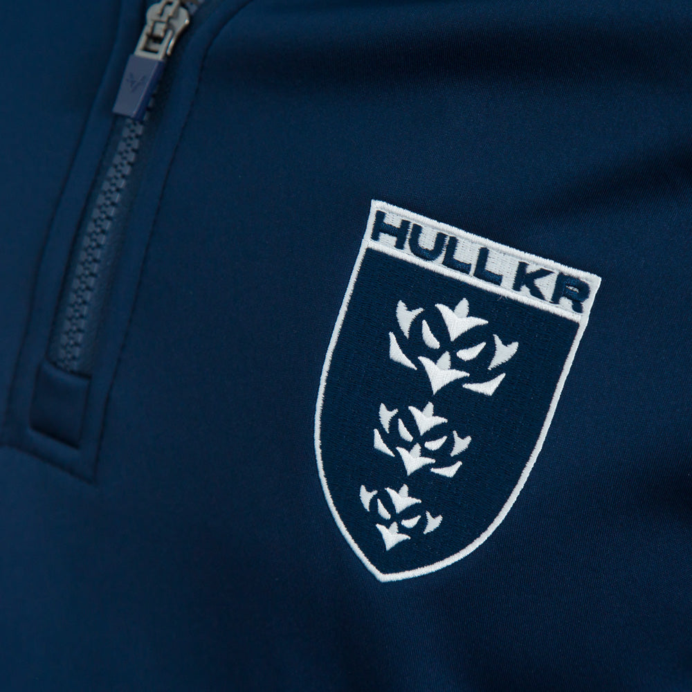 NAVY LEISURE JUNIOR 1/4 ZIP JACKET