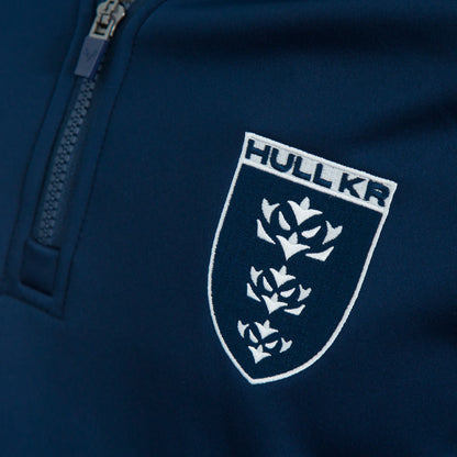 NAVY LEISURE JUNIOR 1/4 ZIP JACKET