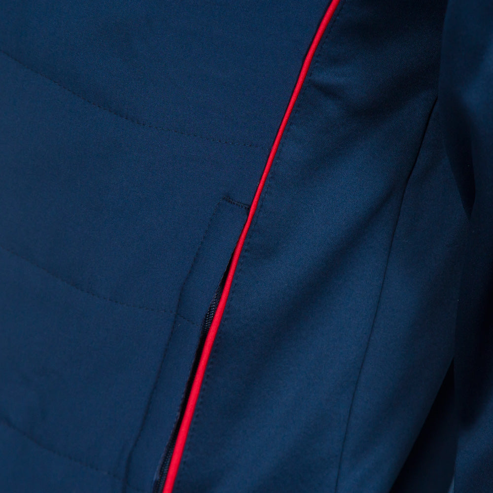 NAVY LEISURE COMBINATION JACKET