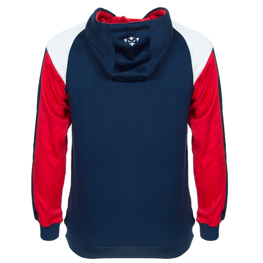 NAVY LEISURE JUNIOR OVERHEAD HOODY