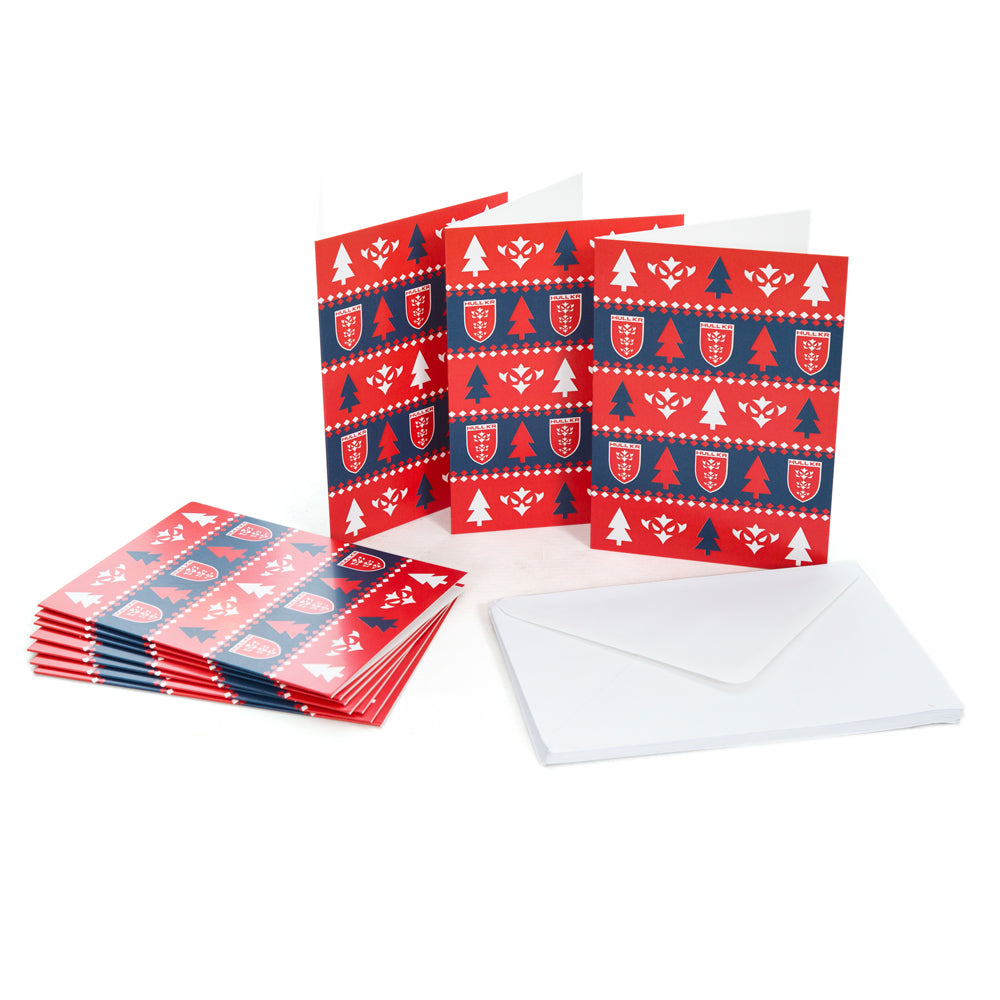 10 PACK CREST/ICON CHRISTMAS CARDS