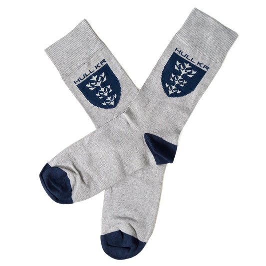 GREY CREST SOCKS