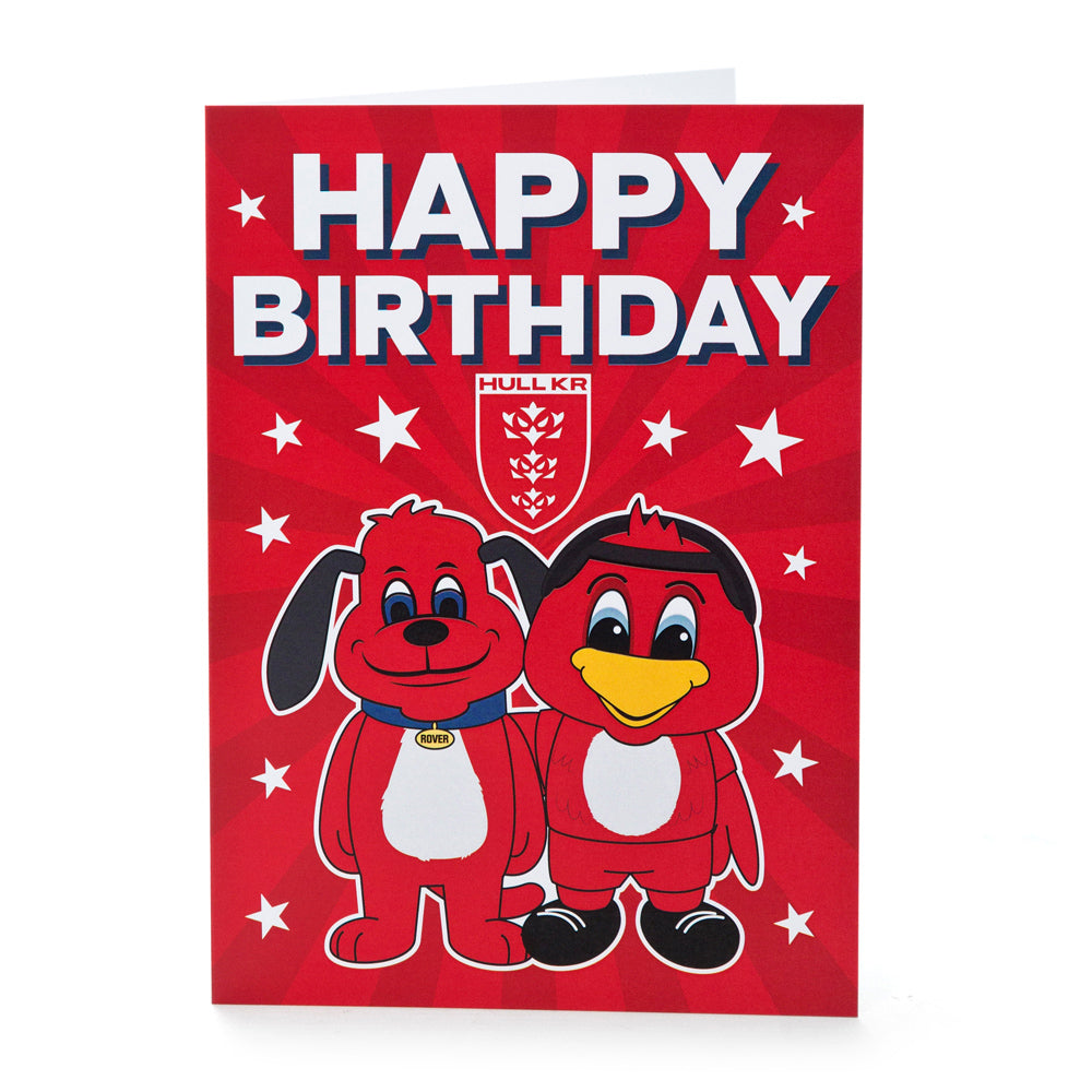 MASCOT HAPPY BIRTHDAY CARD