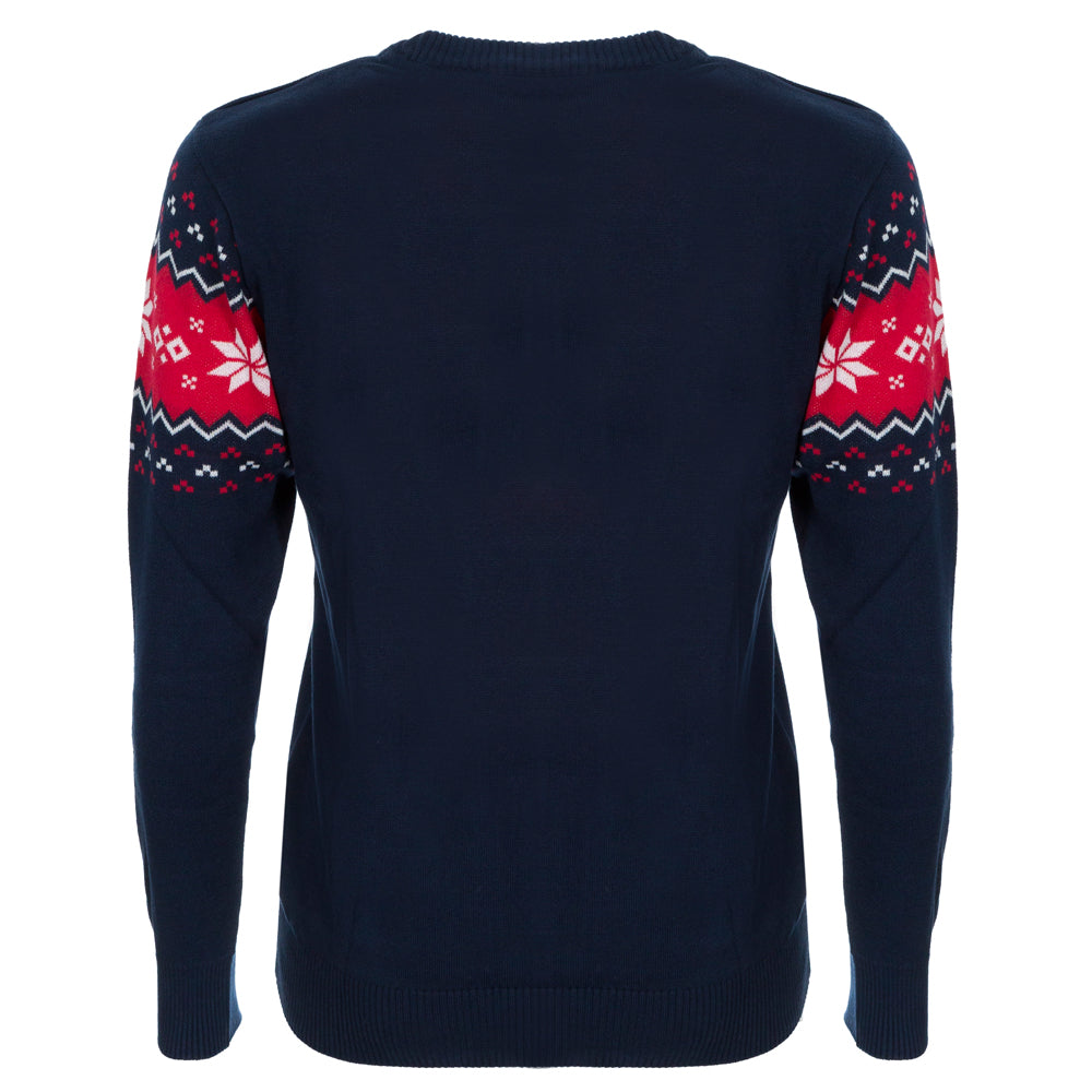 NAVY HULL KR CHRISTMAS JUMPER