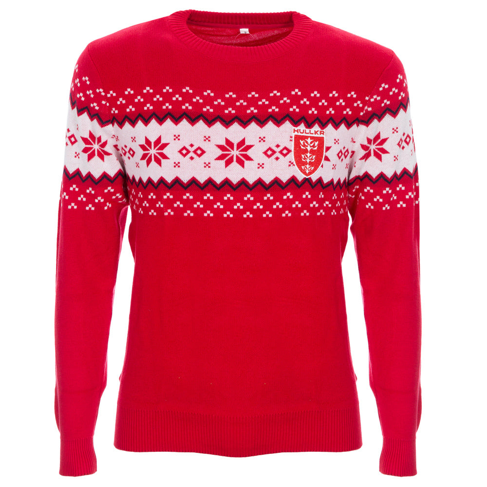 RED HULL KR CHRISTMAS JUMPER