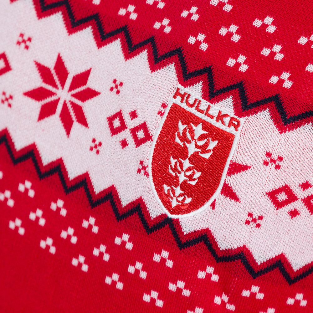 RED HULL KR CHRISTMAS JUMPER