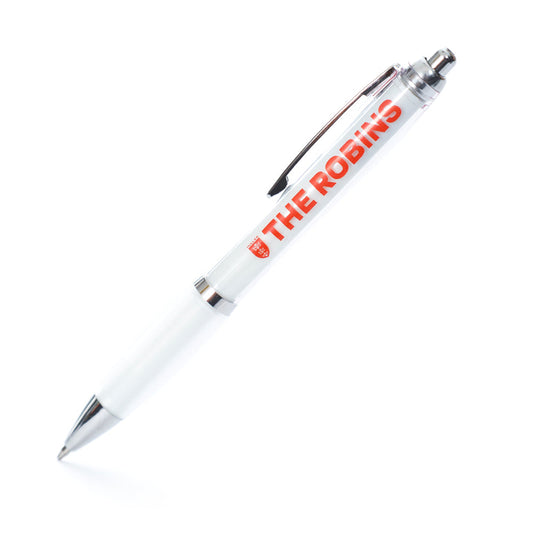 WHITE THE ROBINS CREST PEN