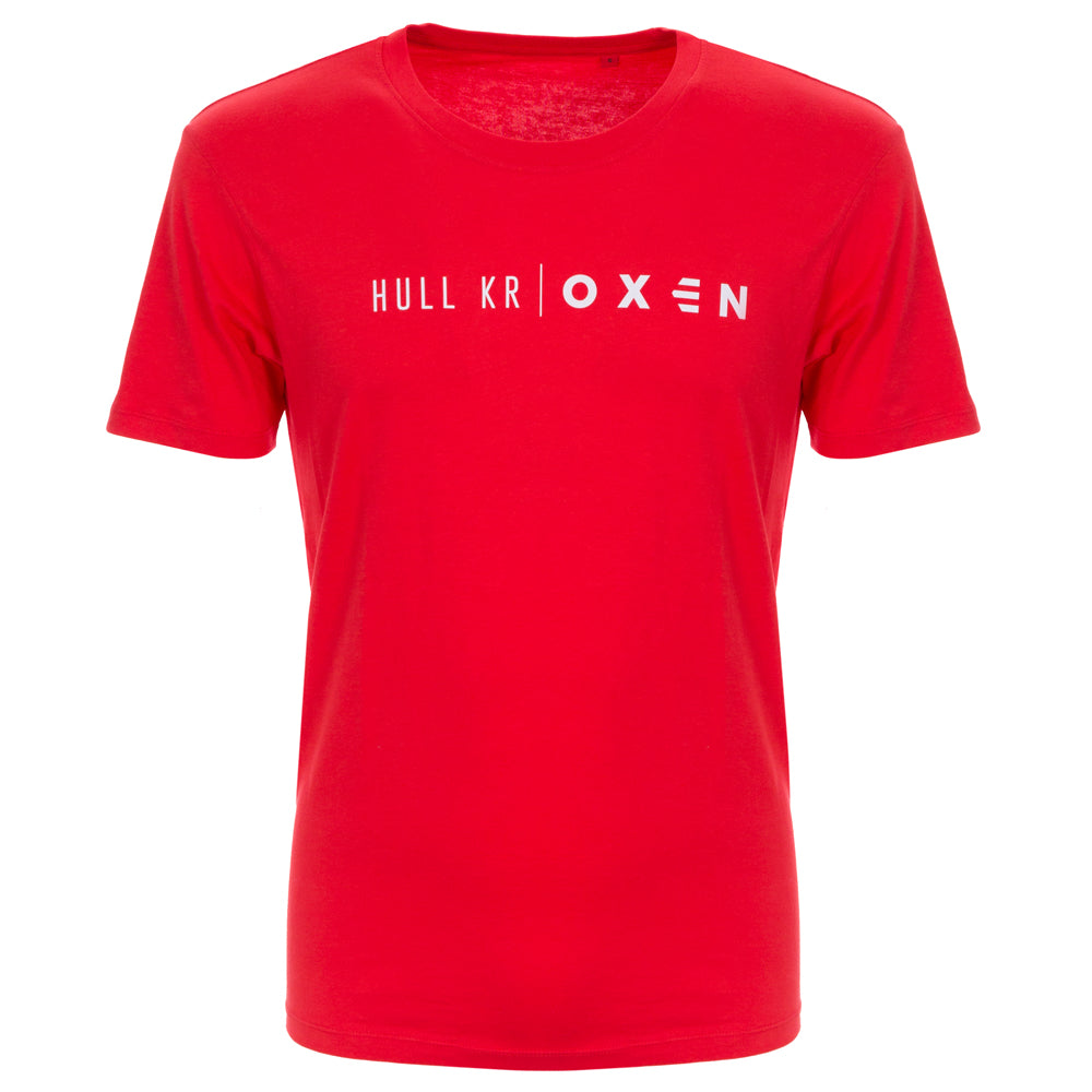 HULL KR | OXEN RED COTTON TEE