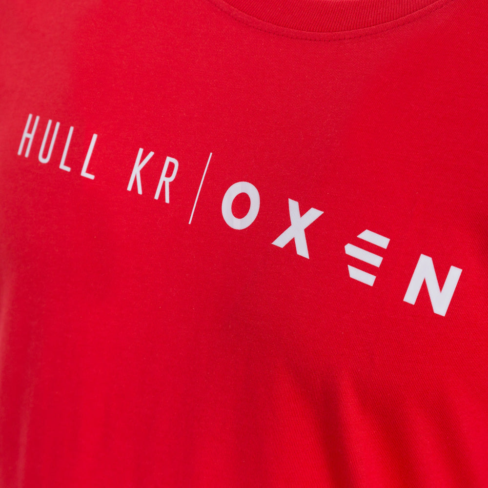 HULL KR | OXEN RED COTTON TEE