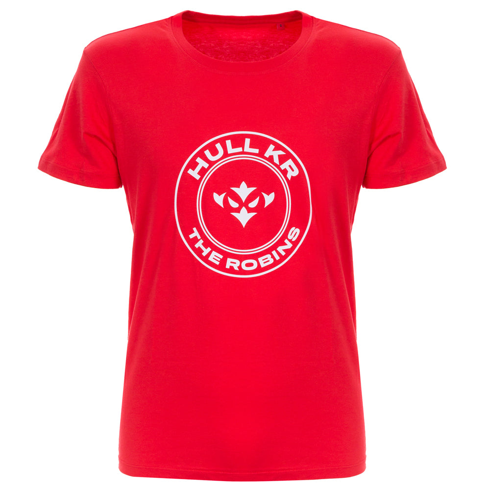 JUNIOR OXEN ROBINS ICON RED COTTON TEE