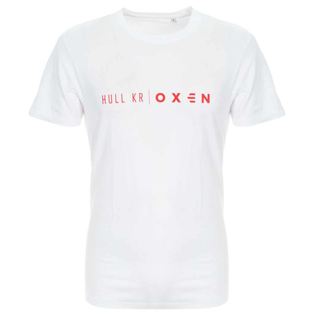 HULL KR | OXEN WHITE COTTON TEE