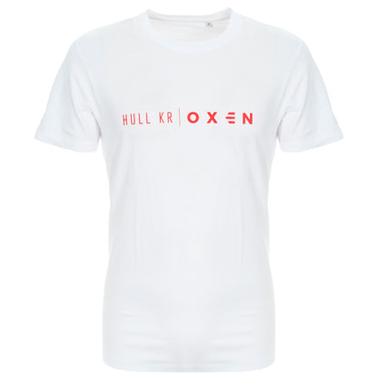 HULL KR | OXEN WHITE COTTON TEE