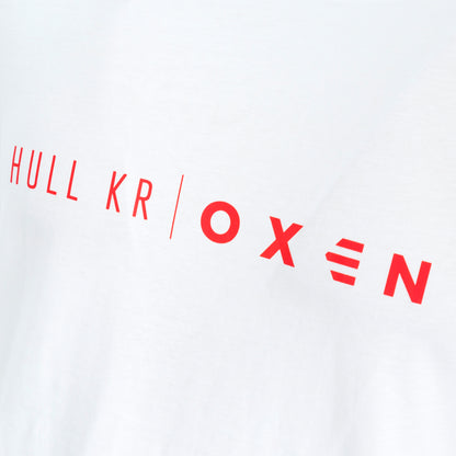 HULL KR | OXEN WHITE COTTON TEE