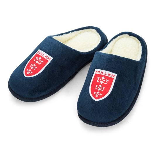 NAVY MULE SLIPPER