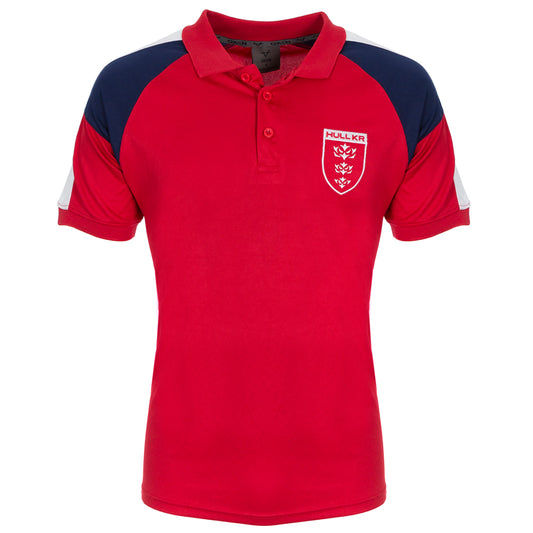 R/W/B CREST POLO