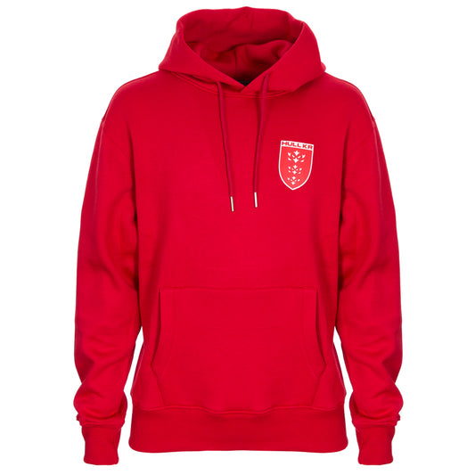 RED CREST HOODY