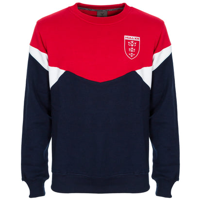 R/W/B CREST SWEATSHIRT