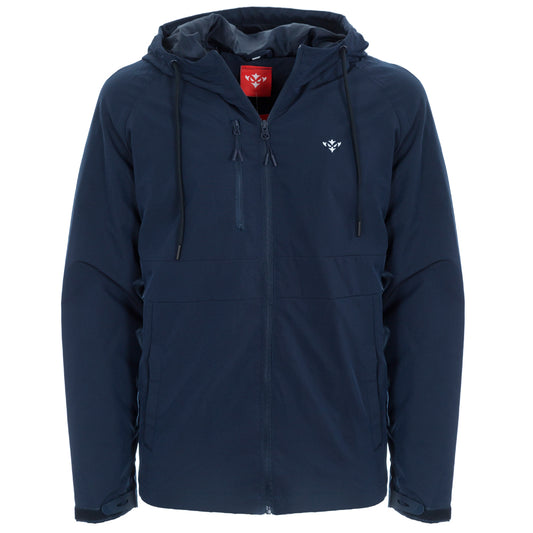 NAVY ICON SHOWER JACKET