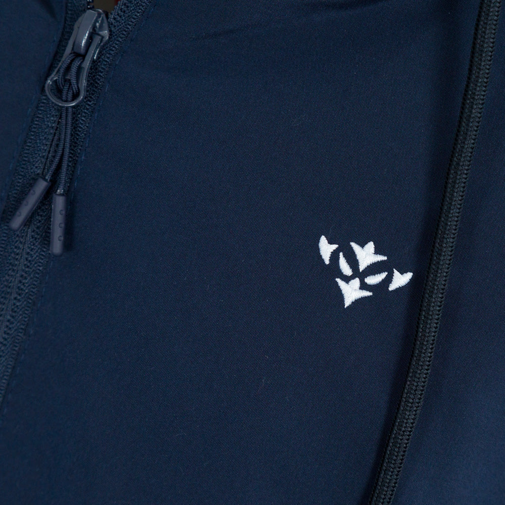 NAVY ICON SHOWER JACKET